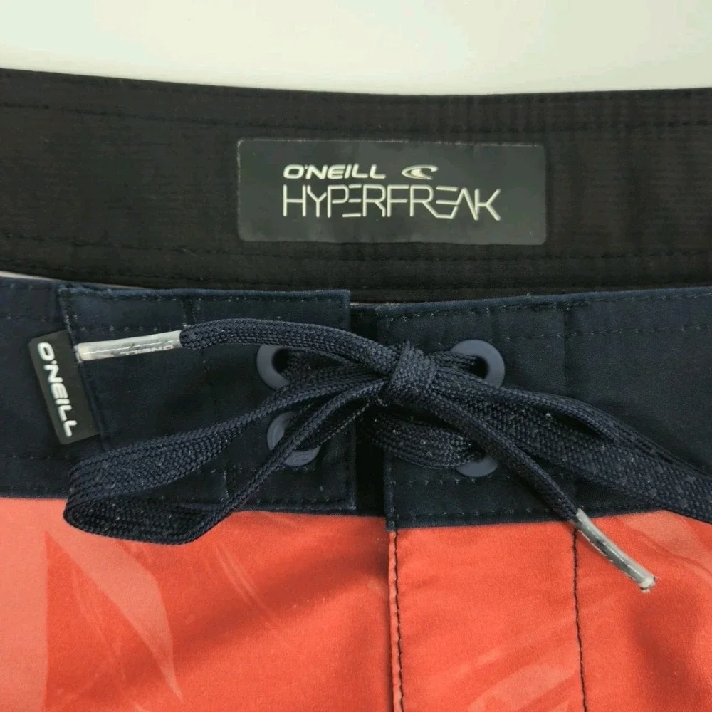 O'Neill Hyperfreak Men's Size 38 boardshorts swim trunks Surf Beach Travel